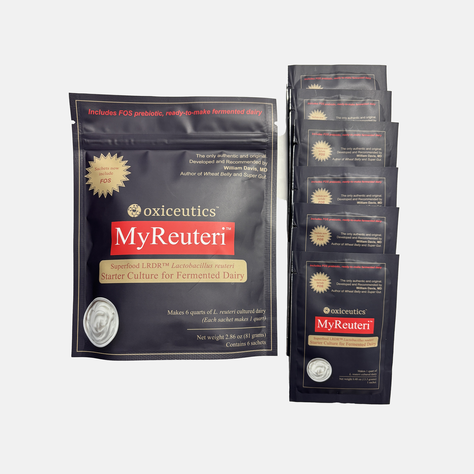 MyReuteri - L. Reuteri Fermented Dairy Starter Culture plus FOS Prebiotic