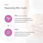 Powered by FOS and Inulin, the prebiotic fibers in MyCrispatus Starter