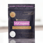 MyCrispatus Starter pouch on a bright kitchen counter