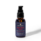 MyGlow serum amber pump bottle
