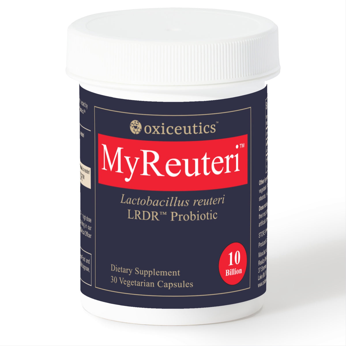 MyReuteri 10 Billion CFU bottle (10 B)